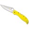 Spyderco 2024 Spyderco Reveal 14, Stretch 2 Xl Salt Yellow Lightweight, Serrated Edge SPY-C258SYL - alternate 2